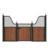 10 Foot Tuscany Stall Front with Finials
